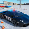 police car parking game